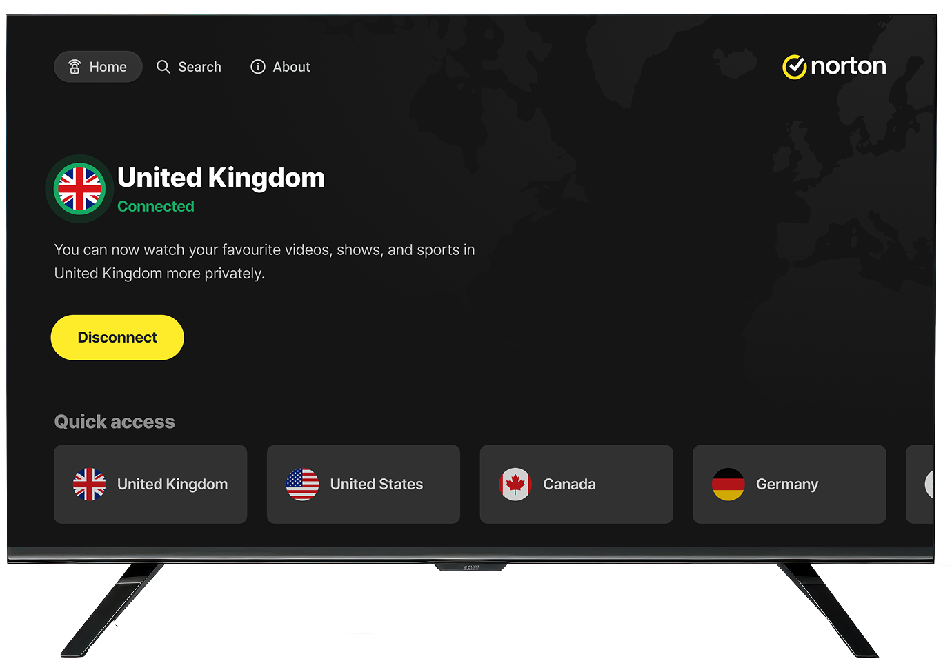 Mude a sua localização virtual